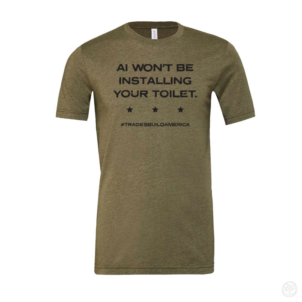 AI Toilet Bella + Canvas CVC Jersey Tee